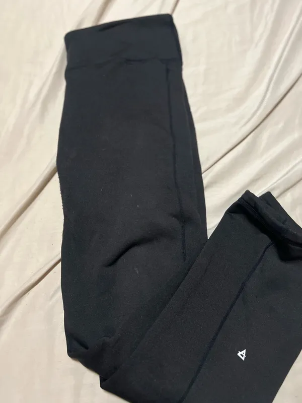 Thick warm yoga pants/leggings Black Size XL - Image 5