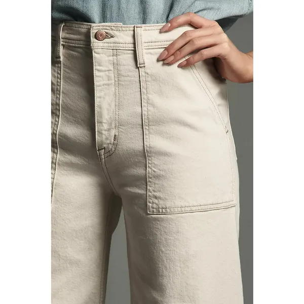 Pistola Penny Utility High-Rise‎ Wide-Leg Jeans Size 28" - Image 3