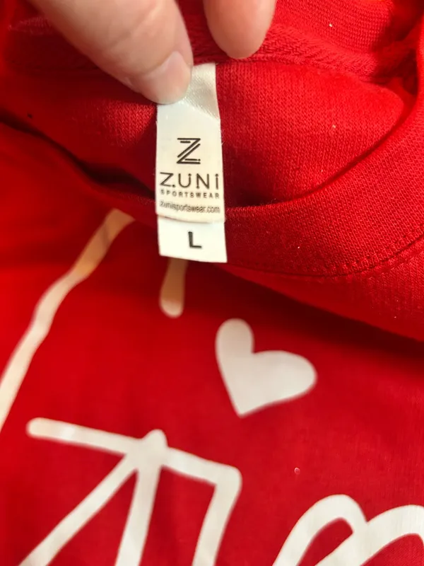 Red Gigi sweatshirt large - Image 4