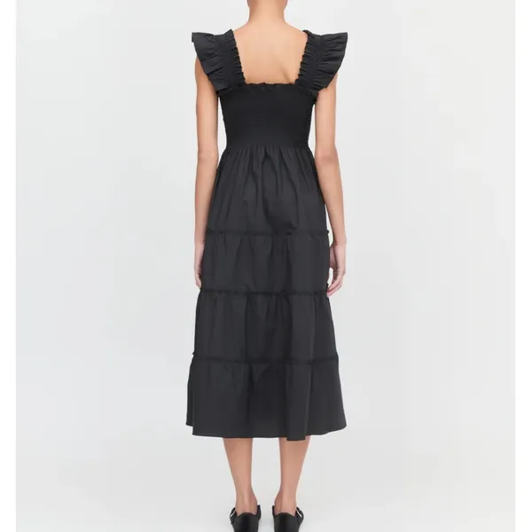 Hill House The Ellie Nap Dress in Black - Image 2