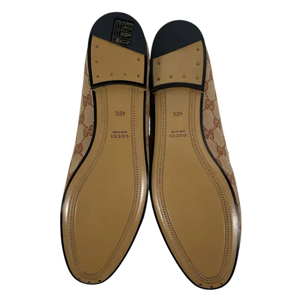 Gucci Jordaan GG Monogram Horsebit Loafer Ruggine Rust Size 40.5 - Image 10