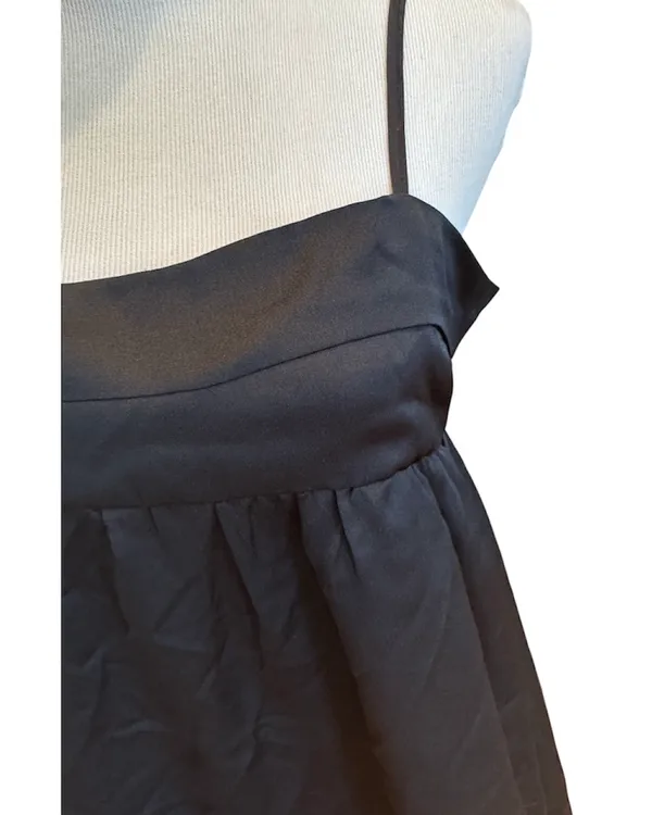Princess Polly Black Mini Dress Fit Flare 10 M - Image 4
