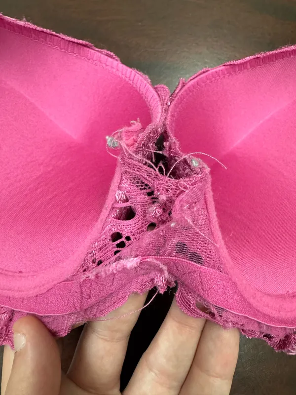 Juicy Couture Pink Push Up Bra Size 34B - Image 4