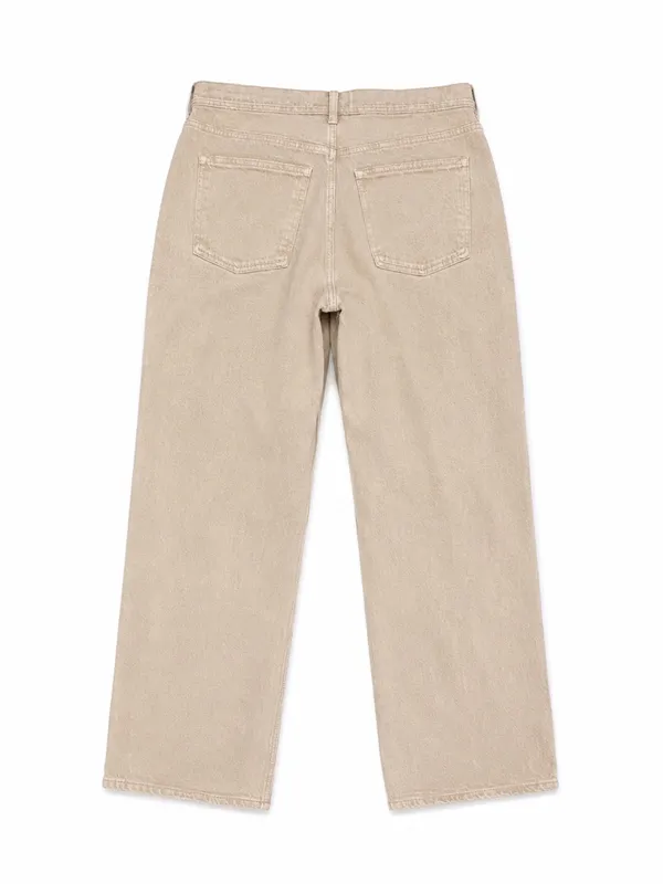 Abercrombie & Fitch The Baggy Low Rise Pants Jeans Taupe Size 30 / 10R - Image 2