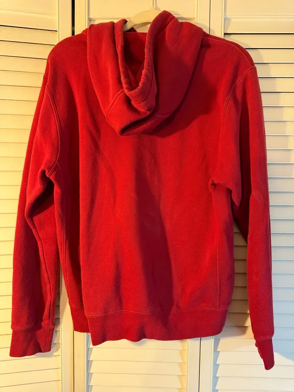 Red Nike Hoodie Women’s - Image 2