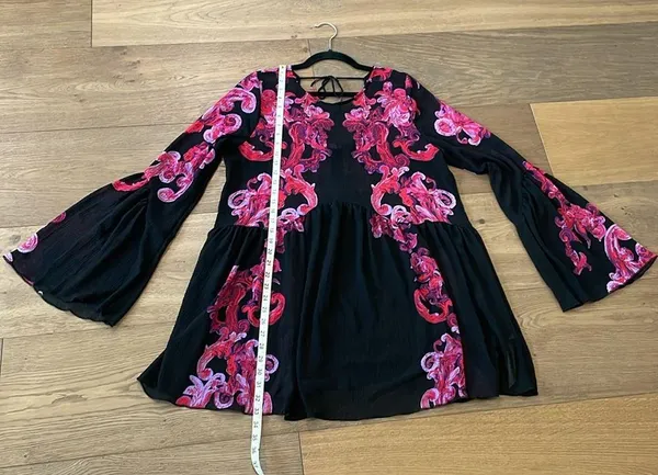 Free People Symphony Slip Dress Size Medium - Image 27