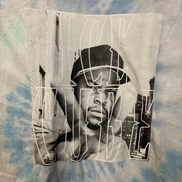 Ice Cube It Was a Good Day Deuces West Coast Rap Tie Dye XL - Image 2