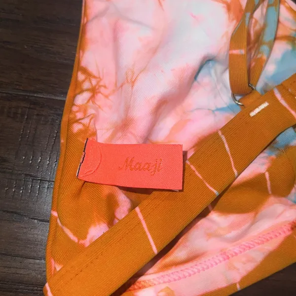 Maaji Vibrant Tie-Dye Bikini Top - Image 2