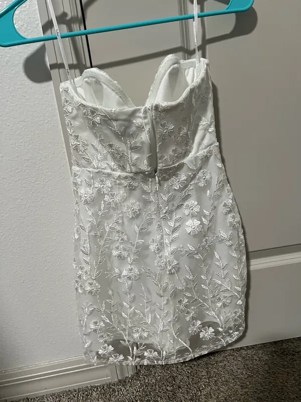 Lulus White Dress Mini - Image 2