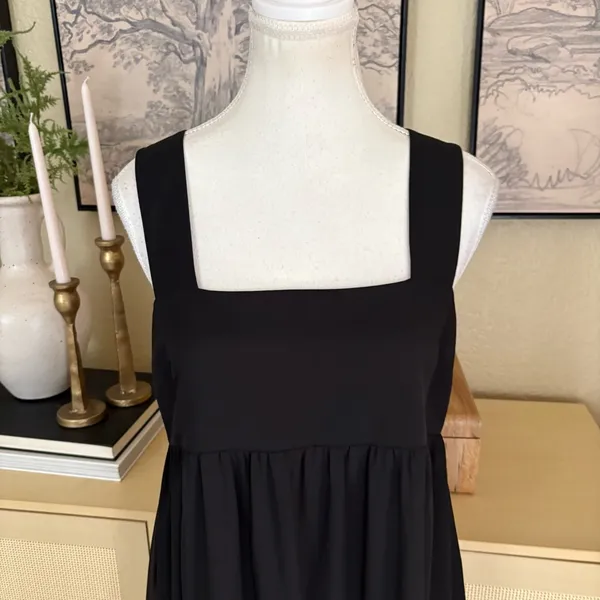 AMANDA UPRICHARD‎ Mitzi Tiered Midi LBD Dress Size Medium - Image 4