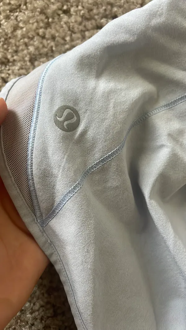 Lululemon Powder Blue HOTTY Hot Shorts - Image 3