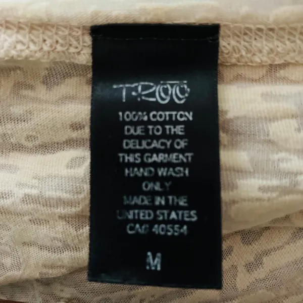 NWT Troo Woman's 4 crosses medium blouse - Image 4