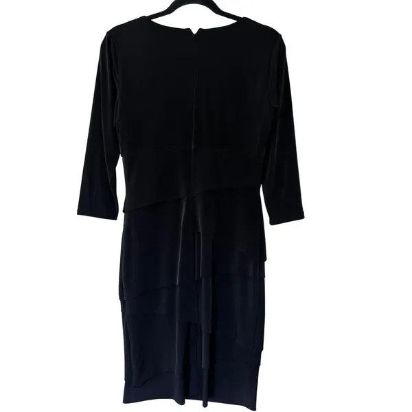 White House Black Market Tiered Sheath‎ bodycon dress - Image 2