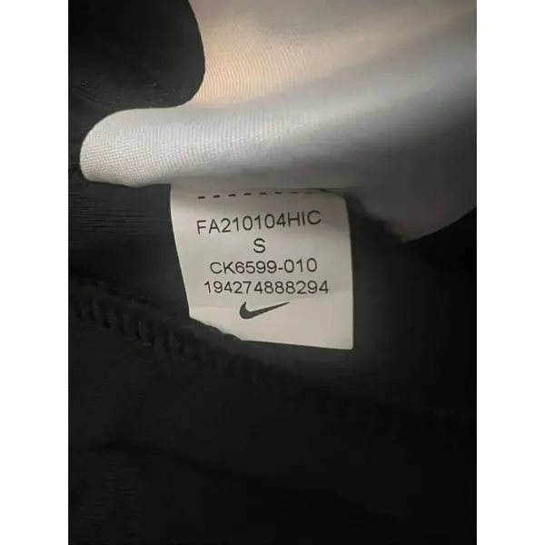 Nike Black White Dri-FIT Swoosh Fly Women's Basketball Shorts Small - Image 6