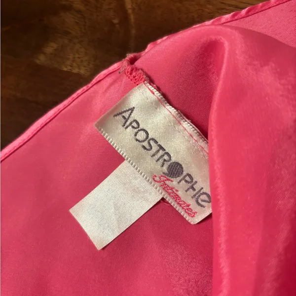 Vintage Pink Slip Dress - Image 2