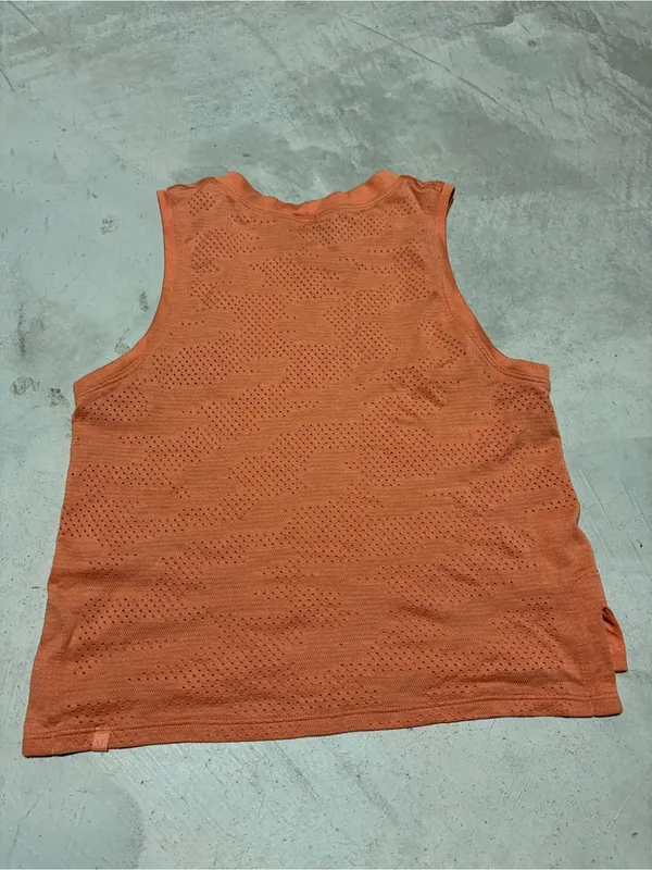 Lululemon Orange athletic Tank Top - Image 4