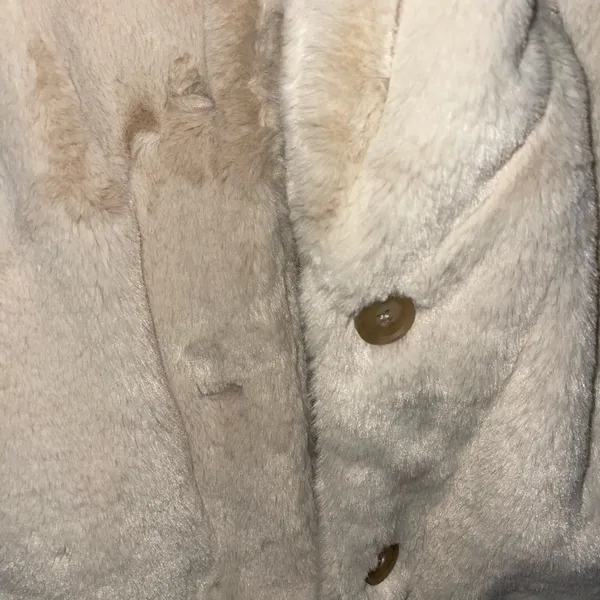 Abercrombie Faux Fur Long-Length Coat A&F XS - Image 9