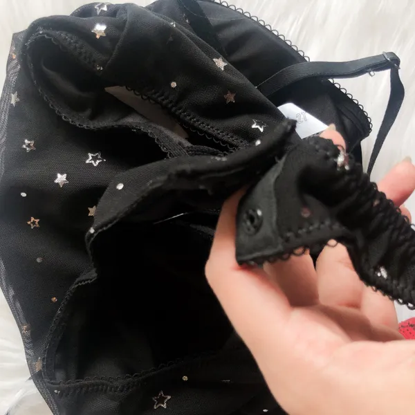 Forever 21 Black And Silver Star Bodysuit, Brand New! - Image 9