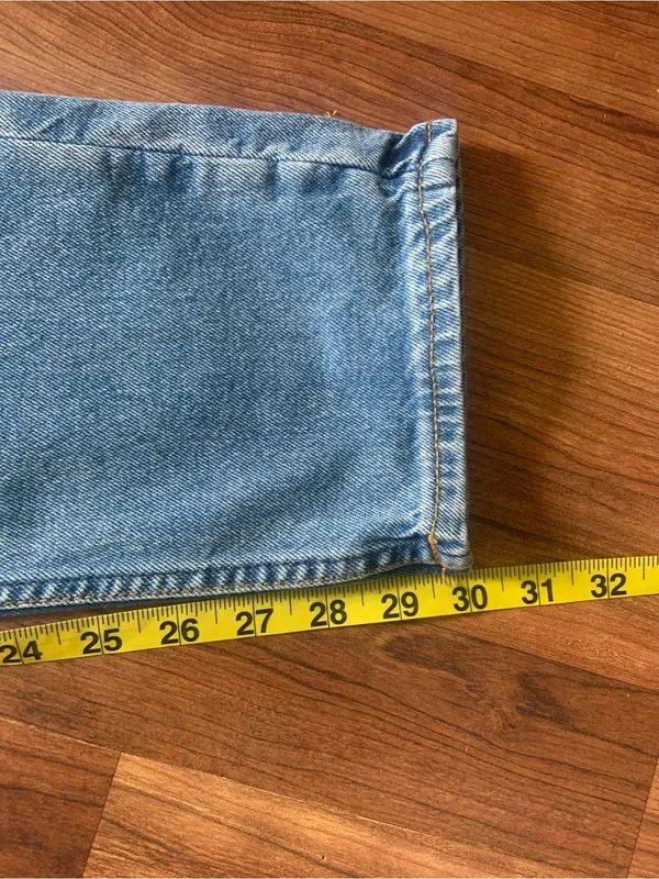 Faherty Women’s Organic Cotton Light Blue Straight Jeans Classic Fit 26 Lakewood - Image 10