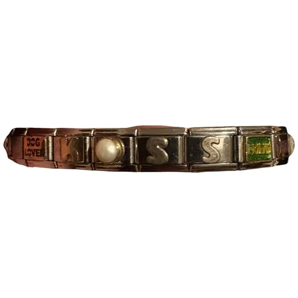 Puzzle Collection Dog Themed Stainless Steal Charm Bracelet One Size - Image 3