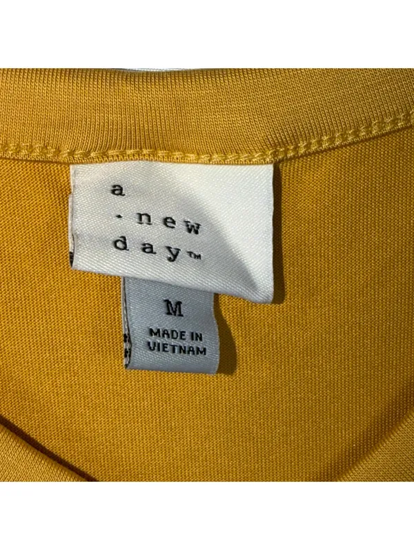 A New Day Medium Mustard Yellow Sleeveless Maxi Dress - Image 6