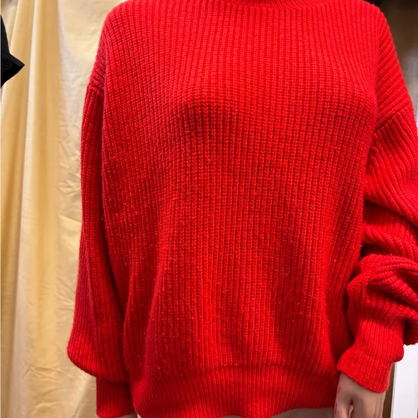 H&M Vibrant‎ Red Knitwear - Image 4