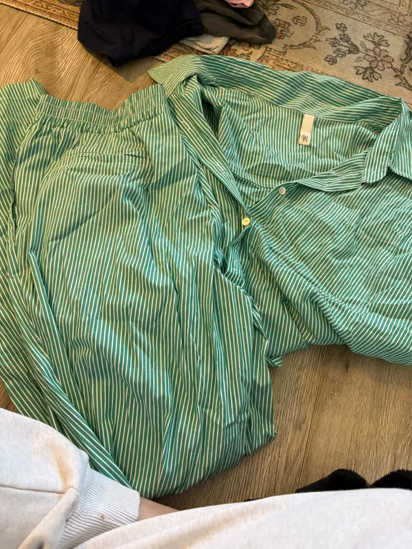 Green stripped set Size M - Image 2