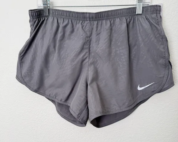 [Nike] Gray Pull-On Dri-Fit Built-in-Brief Tempo Running Shorts NWT Size Large L - Image 5