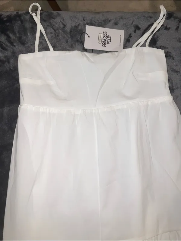 Princess Polly Warrego Maxi Dress in White Size 4 New with tag - Image 7