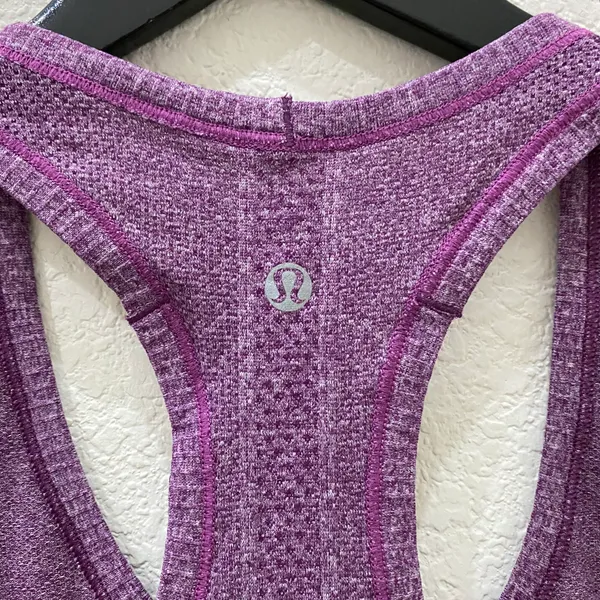 Lululemon Run: Swiftly Tech Racerback Tank Heathered Tender Violet Size 6 - Image 7