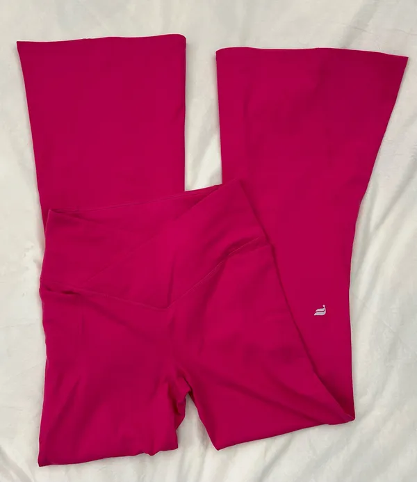 Oasis PureLuxe Fabletics High-Waisted Crossover Flares - Image 3