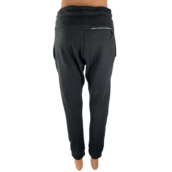 Nike Women's Black Drawstring Athletic Workout Running Jogger Sweat Pants Size S - Image 2