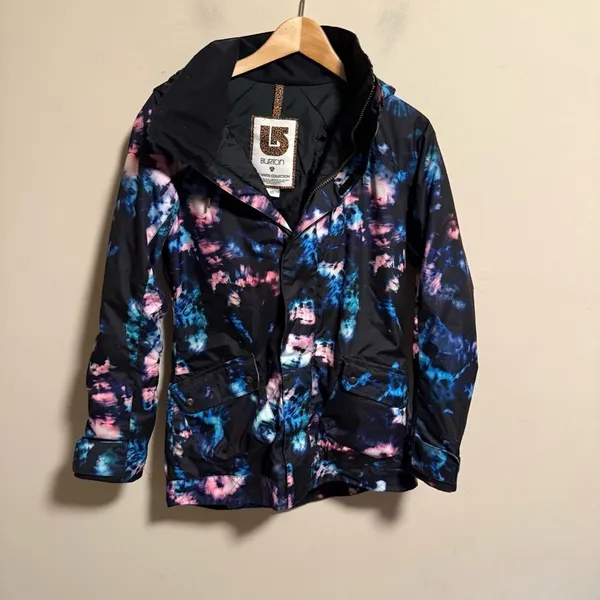 Burton Women's Ski Snowboard TWC Charlie Jacket Tie Dye- Size XS - Image 2