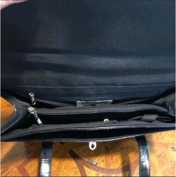 Kathy Ireland Black Shoulder Bag - Image 3