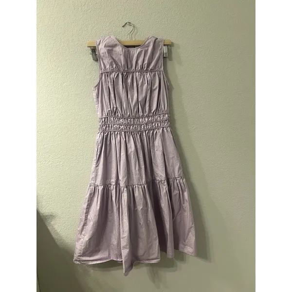 Love‎ Bonito Purple Sleeveless A-Line Dress Size 4 - Image 2