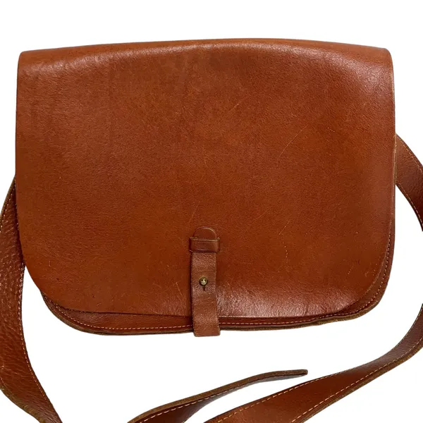 Lucky Brand The Point Genuine Leather Saddle Bag - Image 2