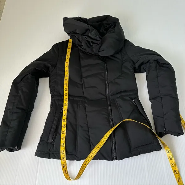 Zara Women’s Down Quilted Anorak Puffer Jacket, XS - Image 9