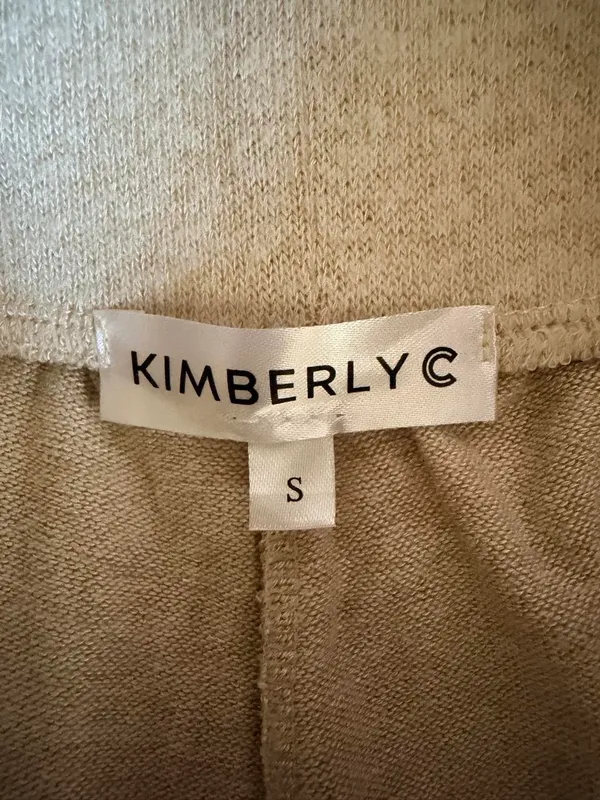 Kimberly C Oatmeal Cozy Pajama Joggers - Small - Image 6