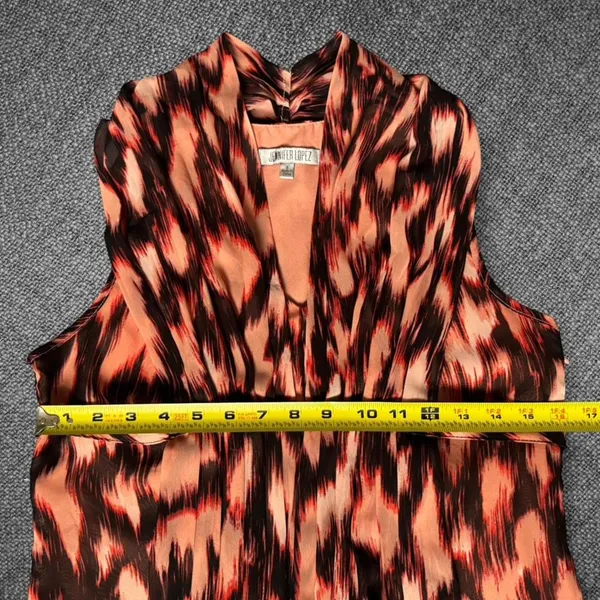 Jennifer lopez abstract print sleeveless - Image 5