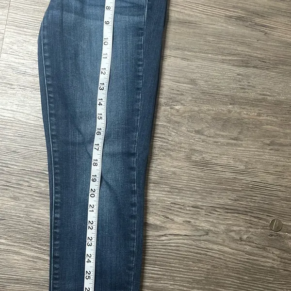 American Eagle Outfitters Dark Blue Skinny Jeans - Image 5