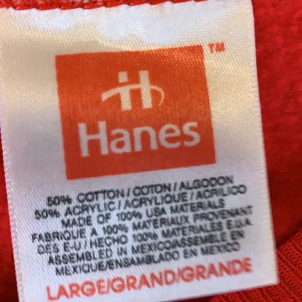 Vintage Hanes God Keeps His Promises Noah’s Ark Red Sweatshirt Sz L - Image 4