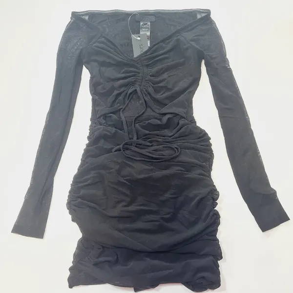 h:ours Eclair Dress in Black XS - Image 3
