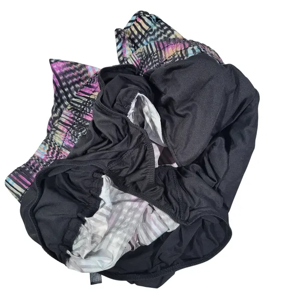 Free People Athletic Shorts High Rise Printed‎ Pull-On Euphoria Print Size L - Image 4