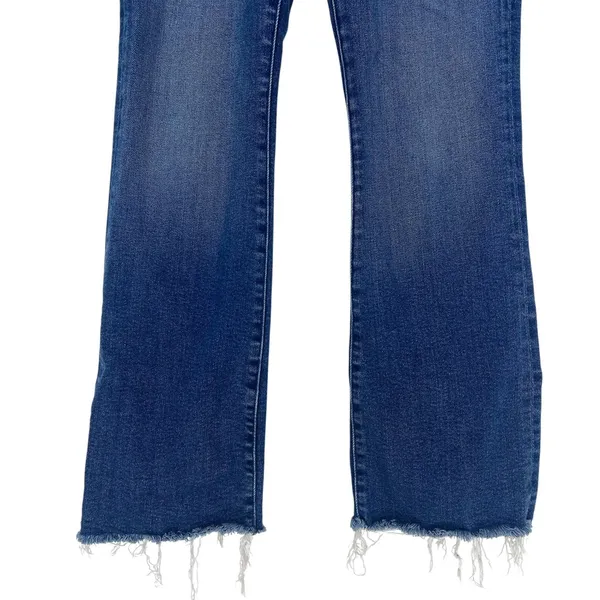 MOTHER The Hustler Flood Fray Jeans Whatever You Want Wash‎ Size 26 - Image 6