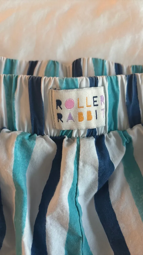 Roller Rabbit x target striped shorts xs - Image 5