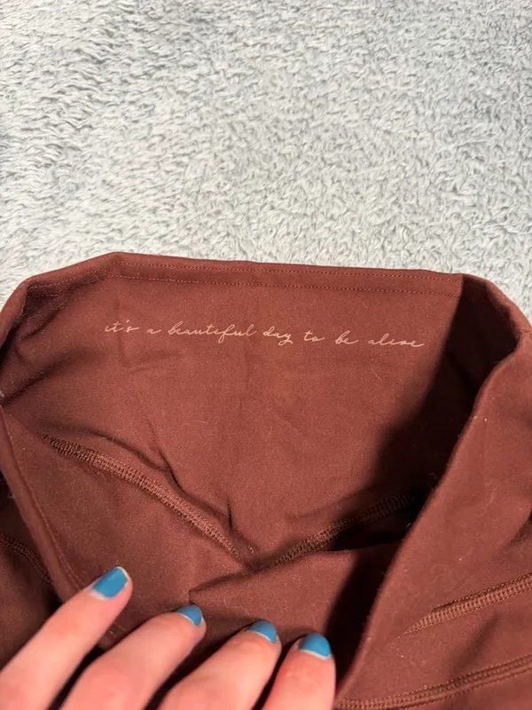 Gymshark x Whitney Simmons brown leggings collab - Image 6