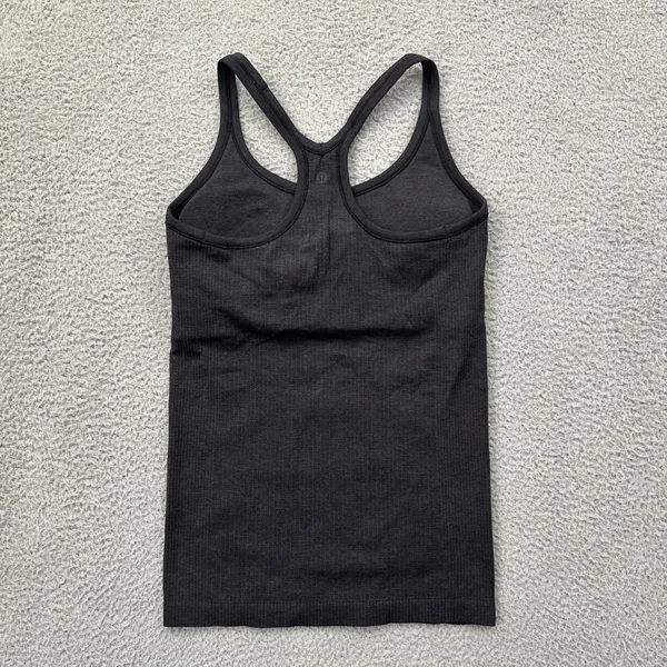 Lululemon Ebb To Street Tank Top Black Athletic Athleisure Yoga Women's 8 - Image 2