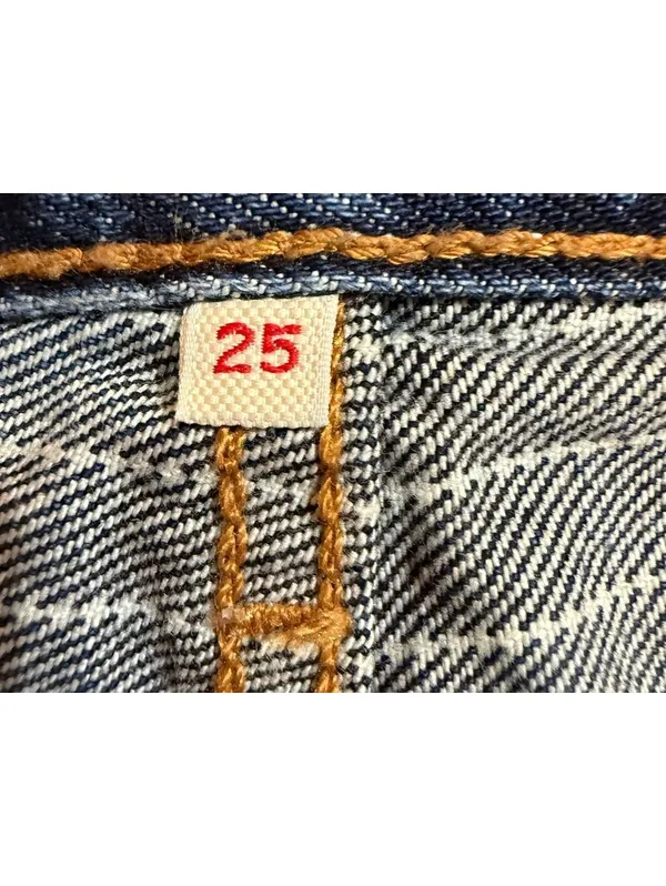 Riley Vintage x Nuuly Levi's Premium Denim Mini Skirt Size 25 - Image 3