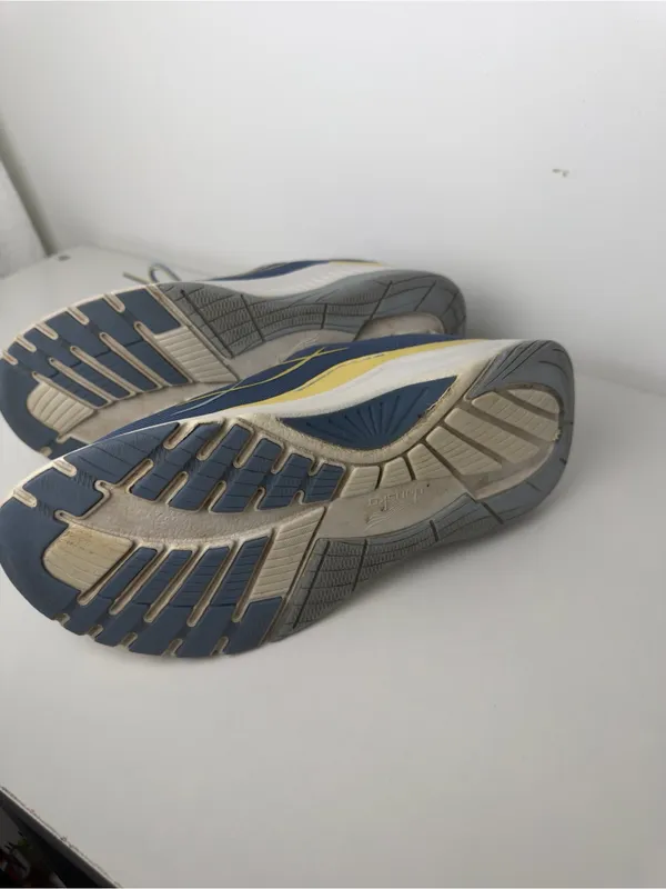 Dansko Blue and Yellow Mesh Walking Shoes - Image 7