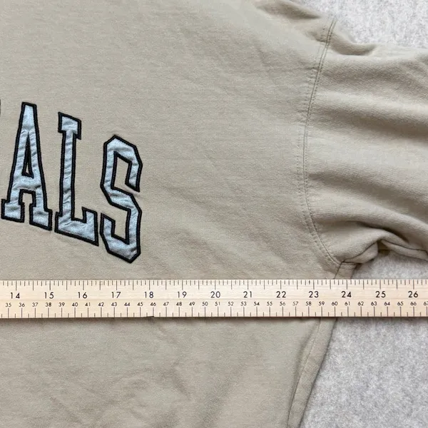 Brooklyn‎ Cloth Originals Tan Graphic Sweatshirt Women Small Crewneck Streetwear - Image 6